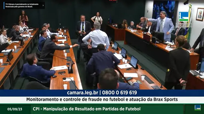 CPI das apostas esportivas é interrompida após deputados brigarem por causa da CBF 2