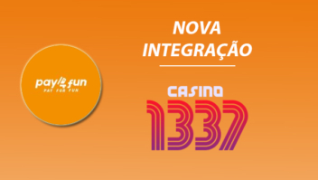 Casino 1337: nova integração Pay4Fun