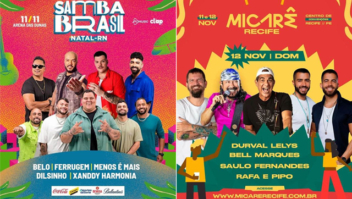 Esportes da Sorte patrocina quatro eventos musicais neste final de semana, com presença em Pernambuco, Rio Grande do Norte e São Paulo