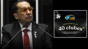 Senador goiano promete a permanência das apostas esportivas no patrocínio de clubes
