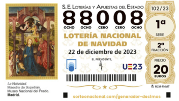Loteria de Natal da Espanha sorteia prêmio de R$ 16 bilhões