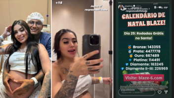 MC Mirella aproveita nascimento de filha para lucrar com joguinhos de azar