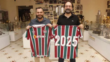 Fluminense pode ter novo patrocinador master em breve, informa jornalista