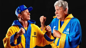Tulio Maravilha e Joel Santana juntos em campanha publicitária