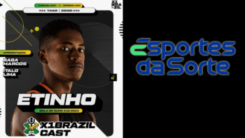 Esportes da Sorte patrocina novo podcast da X1 Brazil, que recebe Etinho, Bola de Ouro da modalidade