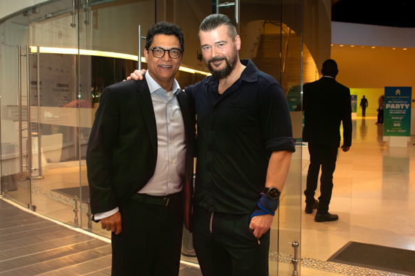 Governador participa de jantar do SBC Summit Rio no Museu do Amanhã