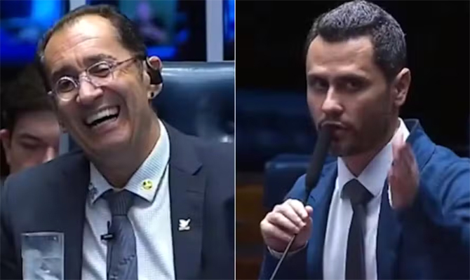 Kajuru chama tênis de Cleitinho de 'ridículo' e é respondido por senador