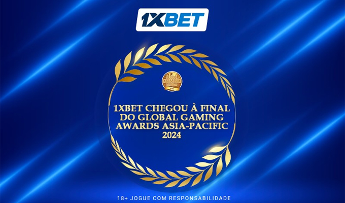 1xBet alcançou a final do Global Gaming Awards Ásia-Pacífico 2024