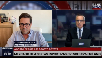Alessandro Valente revela que setor de apostas cresceu 135% em apenas um ano no Brasil