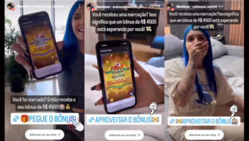 Golpe da ‘Mulher do cabelo azul’ vitimou influenciadora e afeta usuários no Instagram