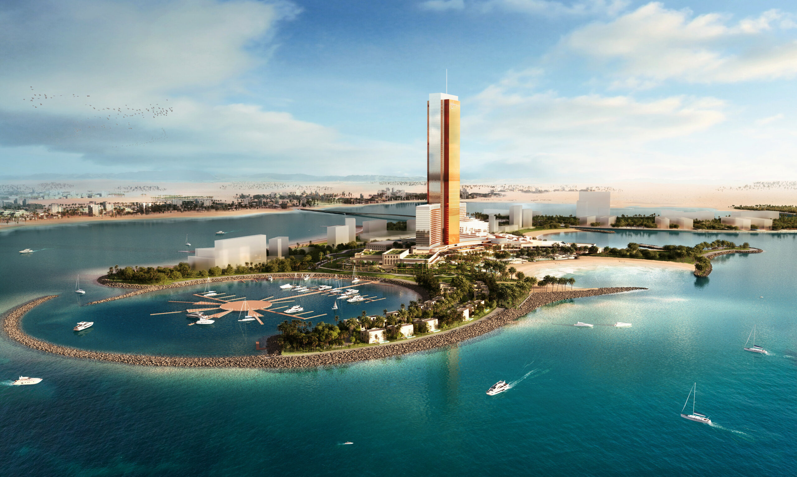 Cassino dos Emirados Árabes Unidos: Wynn Al Marjan divulga novas imagens de resort de jogos, detalhes revelados