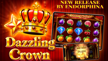 The slot provider Endorphina releases a new title - Dazzling Crown!