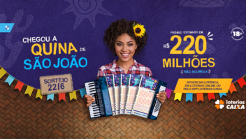 Apostas exclusivas para a Quina de São João começam nesta segunda-feira 1