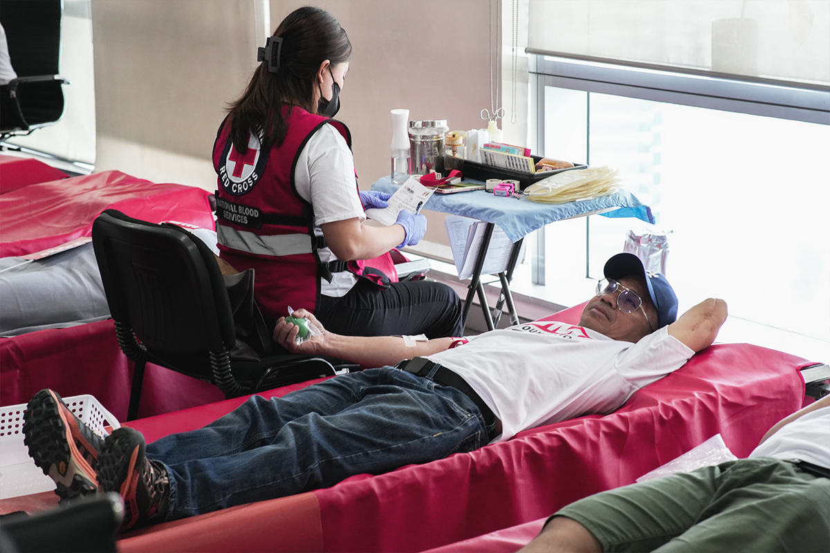“Uma gota de esperança”: Fundação FBM incorpora o poder de doar com uma iniciativa de doação de sangue na cidade de Pasig
