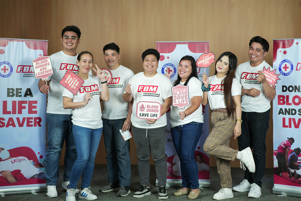 “Uma gota de esperança”: Fundação FBM incorpora o poder de doar com uma iniciativa de doação de sangue na cidade de Pasig 1