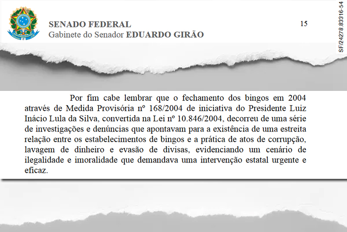 Voto em Separado ao PL 2234/22 do senador Eduardo Girão é uma peça de ficção