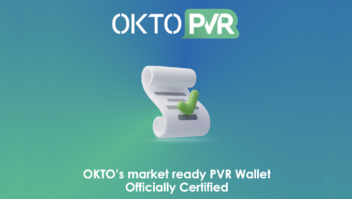 Carteira PVR pronta para o mercado da OKTO oficialmente certificada