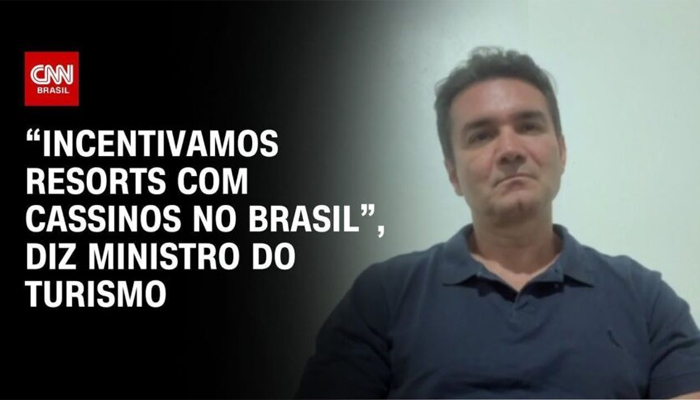 Intenção do governo é ter um resort com cassino em cada estado, segundo ministro do Turismo