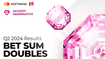 O Jackpot Aggregator da SOFTSWISS dobrou a soma das apostas no segundo trimestre de 2024