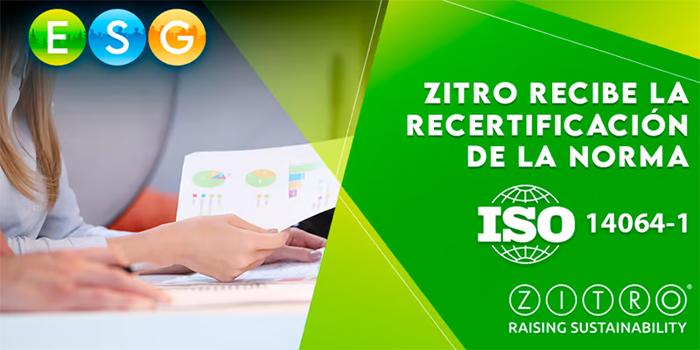 Zitro recebe recertificação da norma ISO 14064-1 para gestão de emissões de gases de efeito estufa