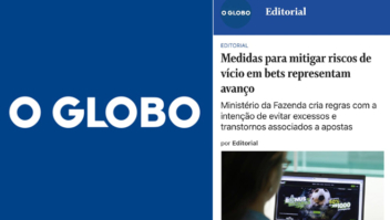 Editorial O Globo: Medidas para mitigar riscos de vício em bets representam avanço