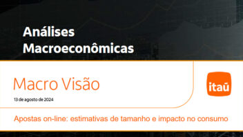 Itaú divulga análise ‘Apostas on-line: estimativas de tamanho e impacto no consumo’ 4