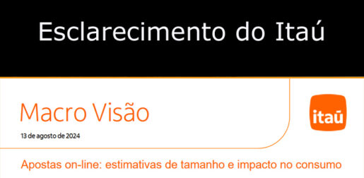 Itaú esclarece: brasileiros apostaram R$ 68 bilhões, mas receberam R$ 44 bi em prêmios nos últimos 12 meses