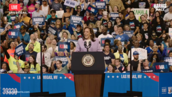 Kamala Harris iguala promessa de Trump de eliminar impostos sobre gorjetas durante comício em Las Vegas