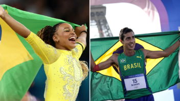 Rebeca Andrade é prata no individual geral da ginástica em Paris 3