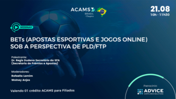 Secretário de Prêmios e Apostas do Ministério da Fazenda Webinar ‘BETs sob a perspectiva de PLD/FTP’ 1