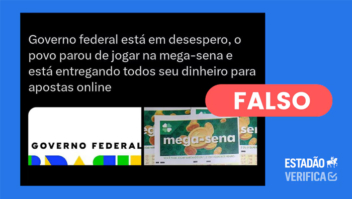 É falso que número de apostas na Mega-Sena tenha caído após crescimento das bets