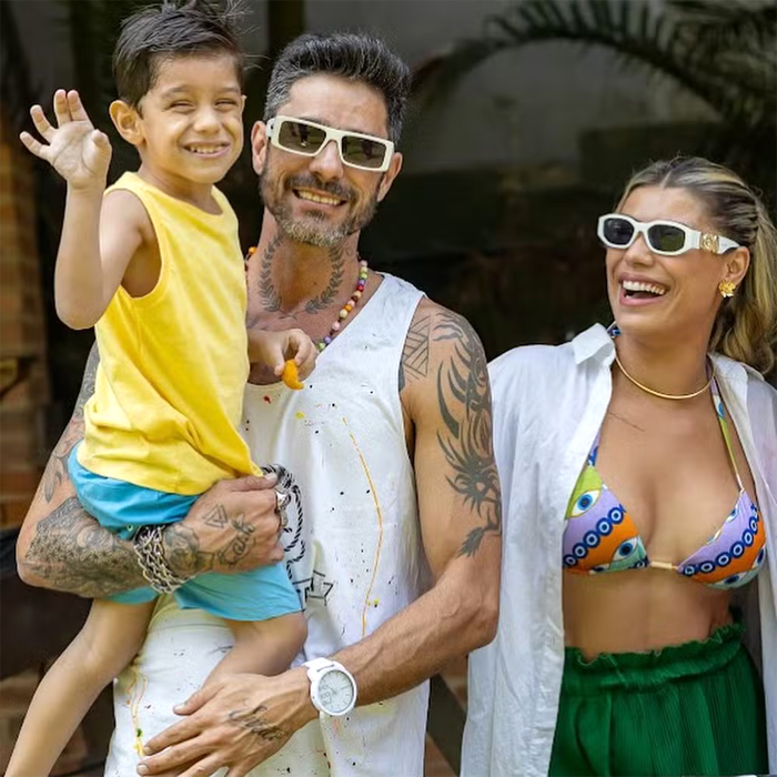 Após separação, Fran e Diego Grossi estão 'tentando reatar pelo bem da família'