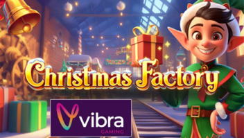 Vibra Gaming desembrulha presentes festivos antecipados no novo slot Christmas Factory