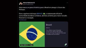 Hack ou golpe? Deputado Marco Feliciano promove memecoin, mas exclui postagem minutos depois 1