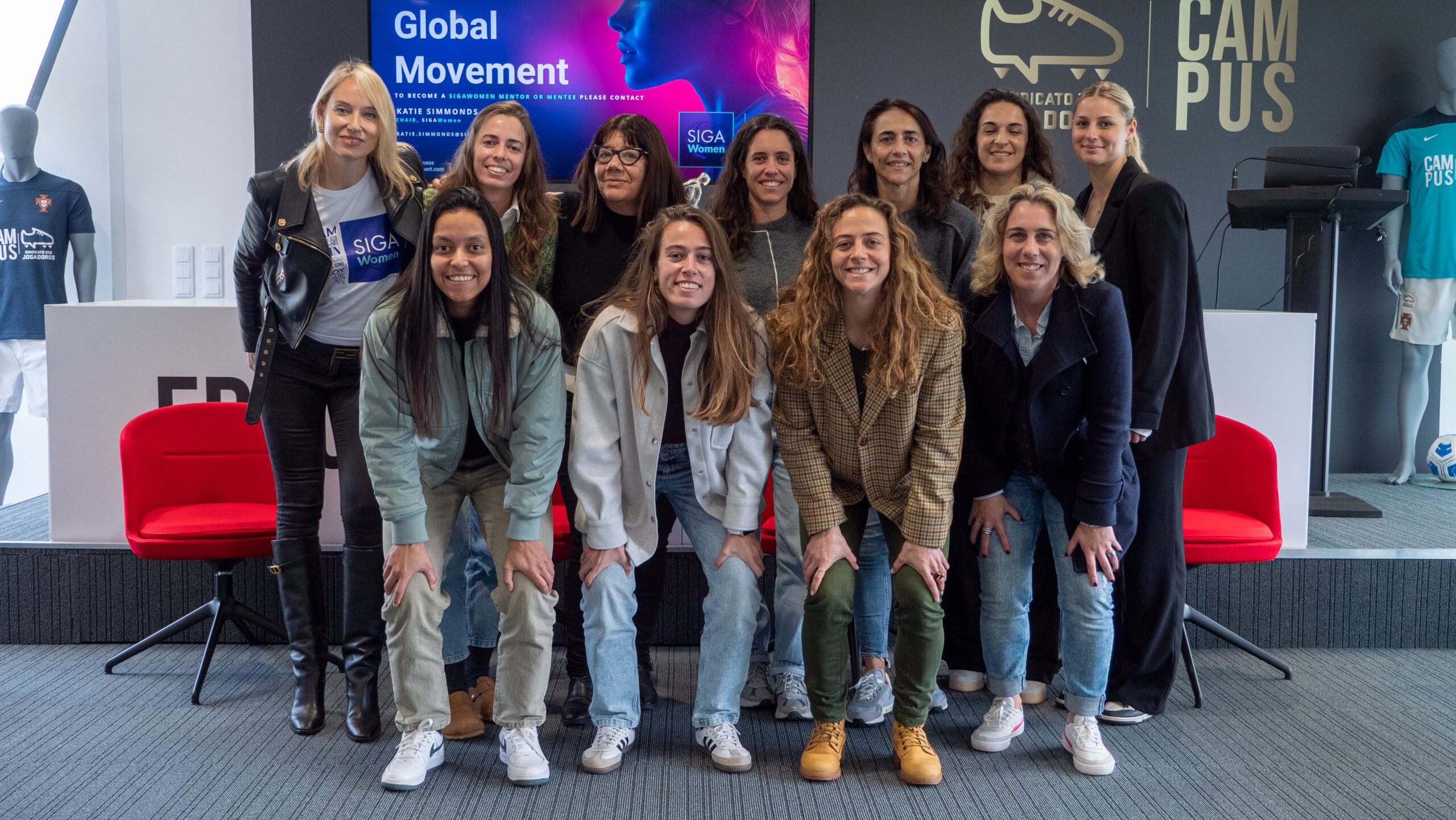 SIGA admite 11 jogadoras portuguesas no Programa Global de Mentoria 2