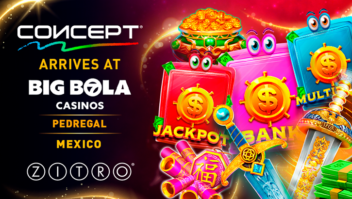 Gabinetes CONCEPT e os novos jogos da Zitro chegam ao Big Bola Casinos Pedregal