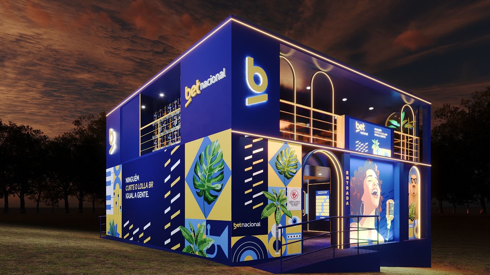 Betnacional estreia no Lollapalooza com artistas exclusivos e exalta brasilidade para os fãs 2