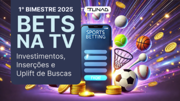 Como as Bets estão performando na TV em 2025?