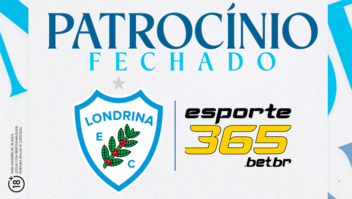 Londrina Esporte Clube SAF fecha contrato com a Esporte365 como patrocinadora master