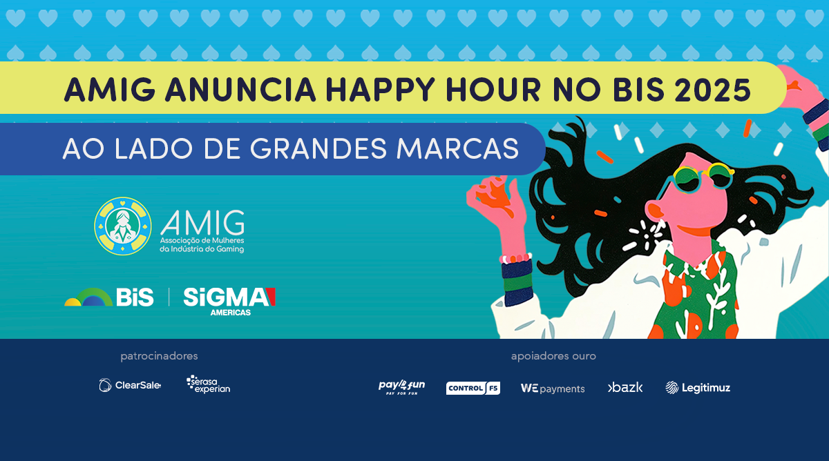 AMIG anuncia Happy Hour no BiS Sigma Americas 2025 ao lado de grandes marcas