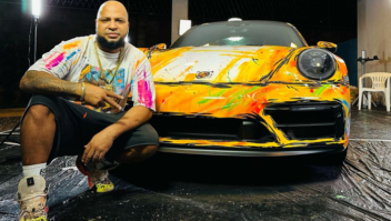 Cactus Gaming traz Porsche grafitada pelo artista Sancler "Graffiti" ao estande da Bis Sigma 2025