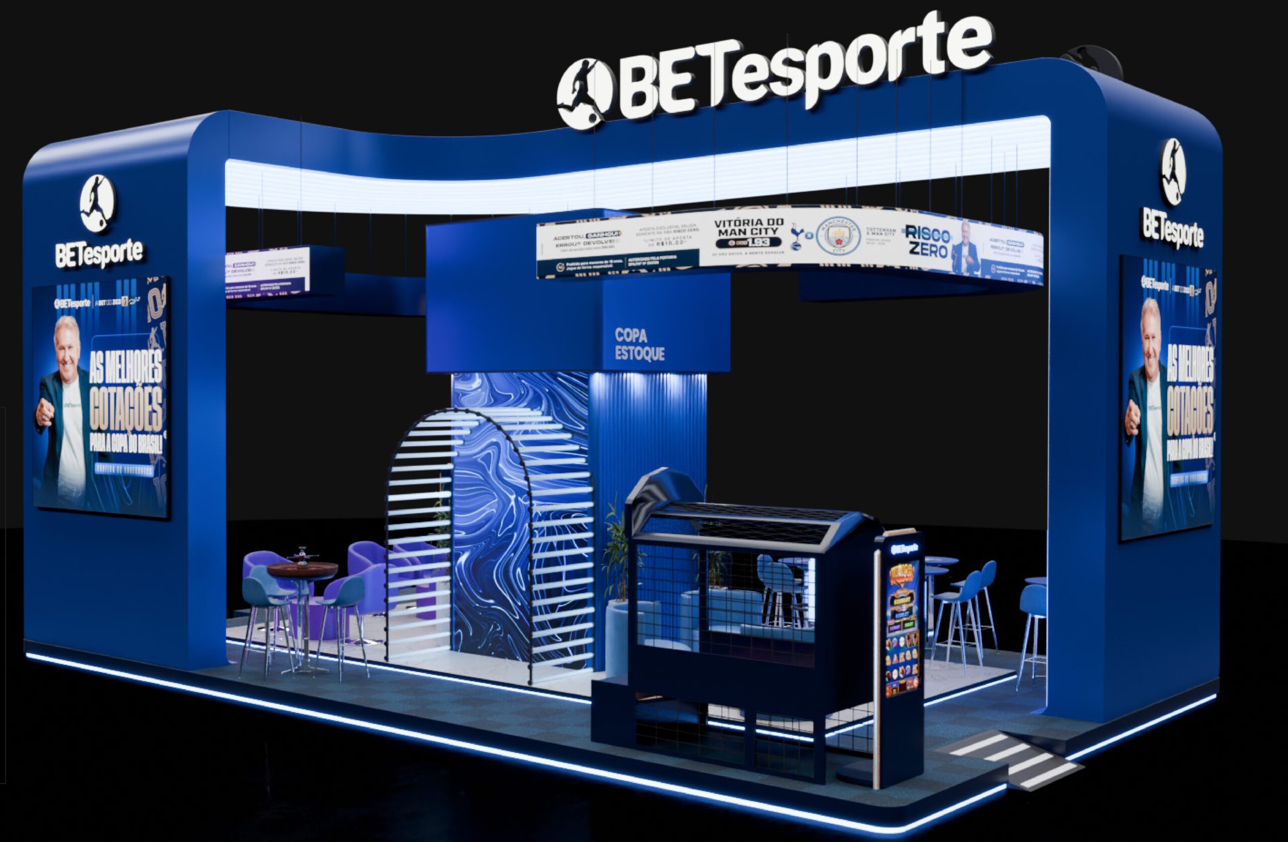 Com stand, ativações e embaixadores, BETesporte marca presença no BiS SiGMA Américas 2025