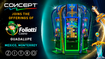 Foliatti Casino Guadalupe adiciona gabinetes CONCEPT da Zitro