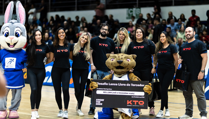 Agência Heatmap realiza ações para o KTO em partidas do Brasileirão e do NBB 2
