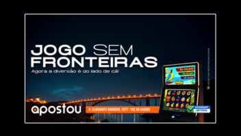 Apostou inaugura a primeira sala de vídeo loteria em Foz do Iguaçu com campanha “Jogo sem Fronteiras”