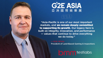 BMM Innovation Group reforça a liderança na Ásia-Pacífico na G2E ASIA 1