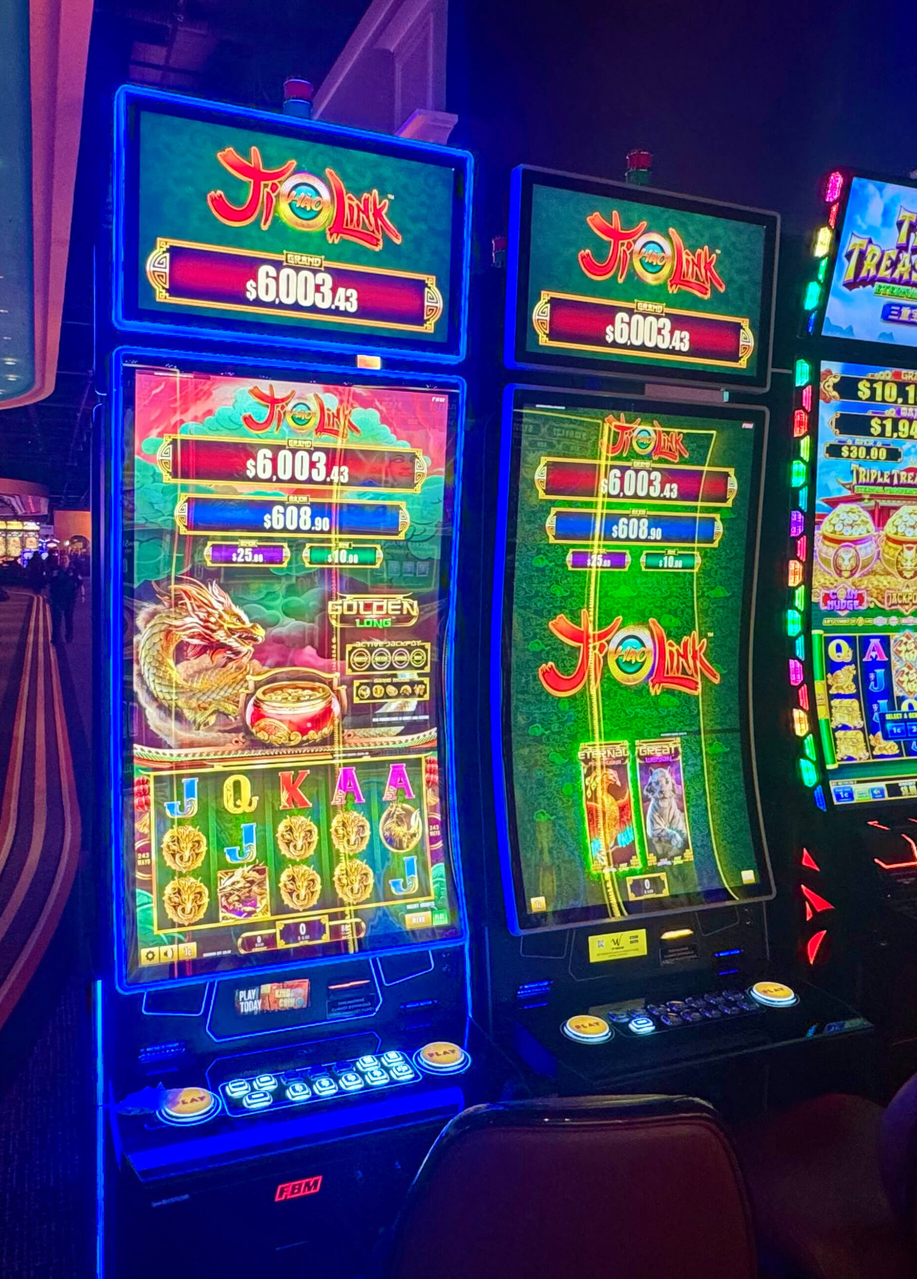 FBM® estreia seus jogos em Oklahoma com a instalação do Jí Hǎo Link™ no WinStar World Casino and Resort