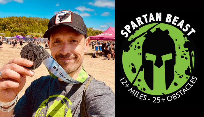 Stuart Hunter conclui a 'Spartan Beast' e arrecada fundos para a instituição de caridade da indústria de jogos de azar