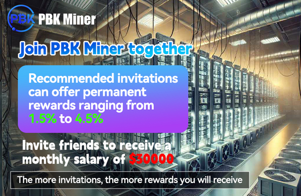 Unleash your cryptocurrency potential: PBK Miner allows investors to start earning passive income 4