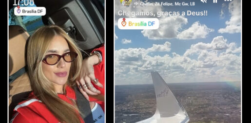 Virginia chega a Brasília em jatinho para CPI